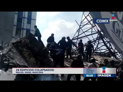 Número de personas heridas y fallecidas en la CDMX | 19 de septiembre 2017