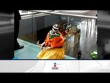 Calavera en centro comercial causó polémica en redes | Qué Importa