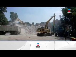 Télécharger la video: Siguen los trabajos de demolición en la colonia Del Valle | Noticias con Ciro Gómez Leyva