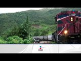 Aíslan ferrocarriles para poder robarlos en Veracruz | Noticias con Francisco Zea
