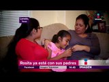 Liberaron a niña mexicana detenida con parálisis cerebral | Noticias con Yuriria