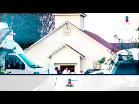 Velan a personas fallecidas tras tiroteo en iglesia en Texas | Noticias con Francisco Zea