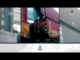 Un grupo de 200 personas asaltan un tren en Cañada de Morelos en Puebla | Noticias con Ciro