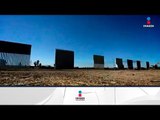 Construyen prototipos del muro de Donald Trump | Noticias con Yuriria Sierra