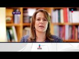 Margarita Zavala explica su renuncia sobre el PAN | Noticias con Yuriria Sierra