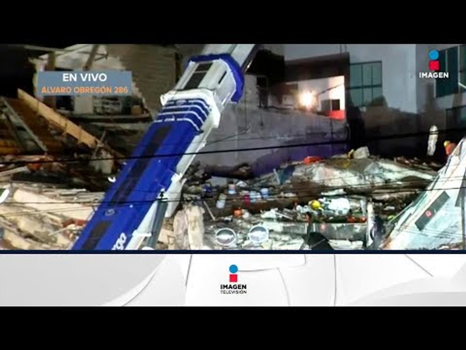 Continúan trabajos de rescate en Álvaro Obregón 286 | Noticias con Francisco Zea