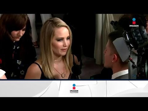 Jennifer Lawrence habla por primera vez sobre la filtración de fotos | Noticias con Yuriria Sierra