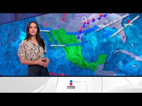 En estos puntos continuarán las lluvias en México | Noticias con Yuriria Sierra