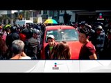 Automovilista embiste a manifestantes en Álvaro Obregón | Noticias con Yuriria Sierra