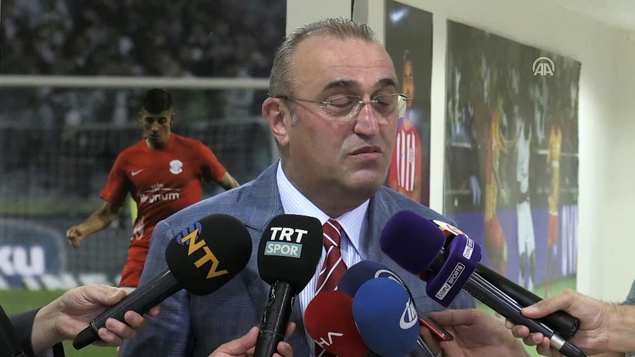 Abdürrahim Albayrak: 'Hedefimize emin adımlarla ilerliyoruz' - ANTALYA