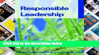 [P.D.F] Responsible Leadership [A.U.D.I.O.B.O.O.K]