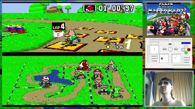Super Mario Kart - Super Nintendo - Flower Cup - 150cc