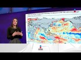 Altas probabilidades de lluvia en el Golfo de México | Noticias con Yuriria Sierra