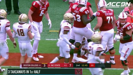 Boston College vs. NC State Football Highlights (2018)