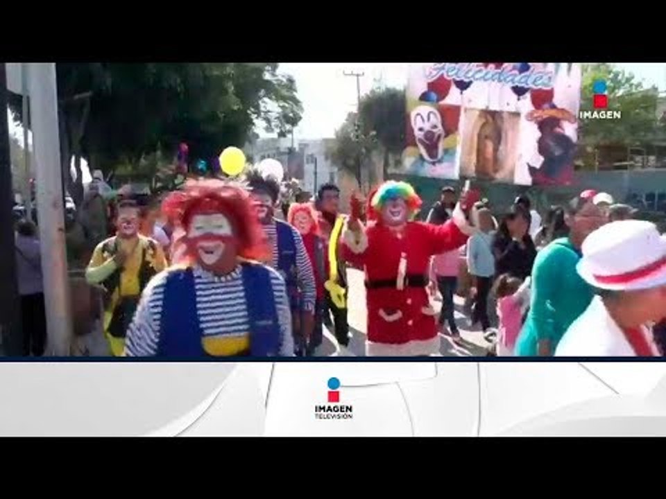 Payasos peregrinos dieron gracias a la Virgen de Guadalupe | Noticias con Ciro Gómez