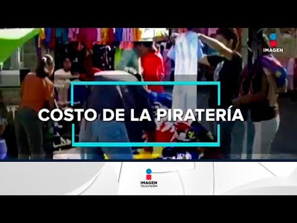 Esto es lo que cuesta la piratería en México | Noticias con Francisco Zea