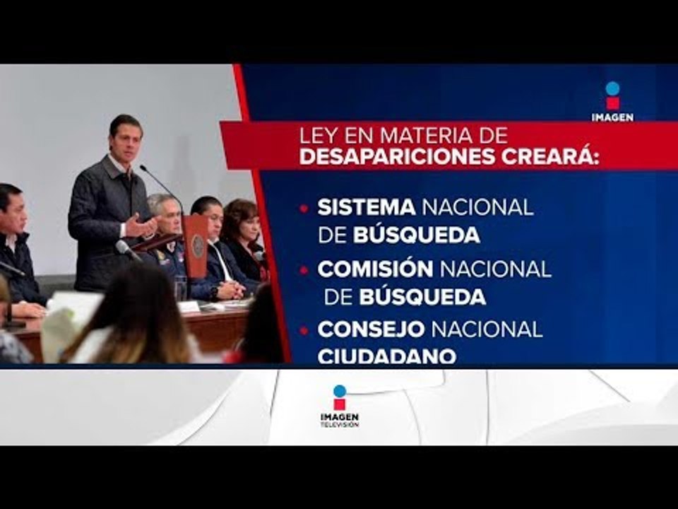 Se promulgó la ley de desaparición forzada | Noticias con Ciro