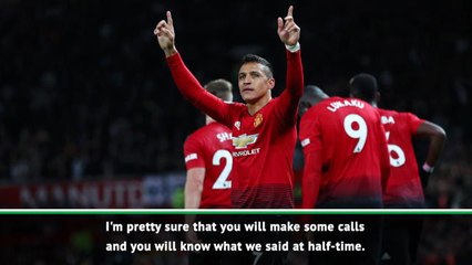 'You know everything'- Mourinho tight-lipped on half-time team talk