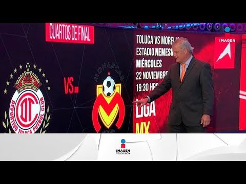 Así serán los cuartos de final de la Liga Mx | Noticias con Yuriria Sierra