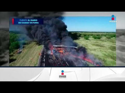 Terrible accidente en carretera en Tamaulipas, pasajeros murieron | Noticias con Ciro Gómez Leyva