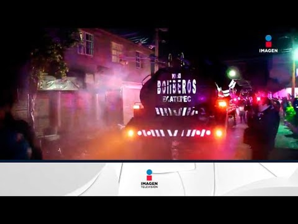 Vecinos apagan incendio en Ecatepec  | Noticias con Francisco Zea