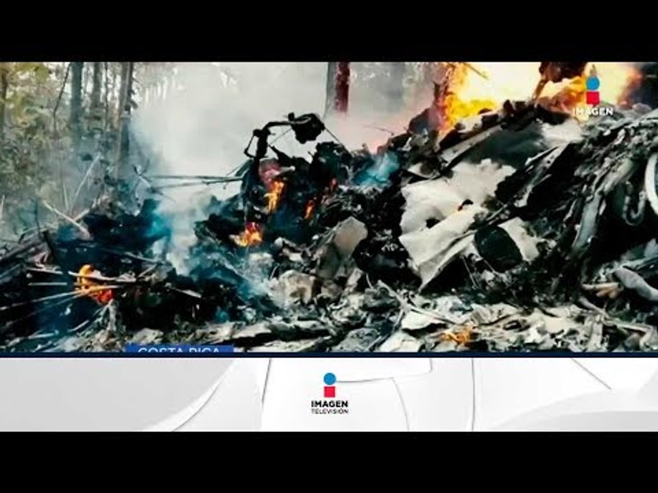 Se estrella avioneta en Costa Rica | Noticias con Francisco Zea