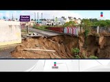 ¡Se abre otro socavón! Ahora en Veracruz | Noticias con Yuriria Sierra