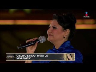 Alejandra Ávalos canta "Cielito Lindo" a la "Morenita" | Mañanitas a la Virgen