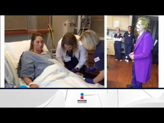 Doctor disfrazado de "El Guasón" atiende a mujer dando a luz | Qué Importa