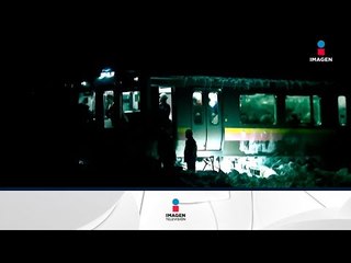 Tren atrapado 15 horas por nevadas en Japón | Noticias con Francisco Zea