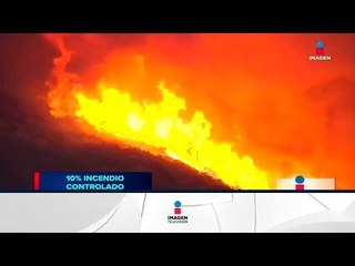 Solo se ha controlado el 10% del incendio en California | Noticias con Ciro Gómez Leyva