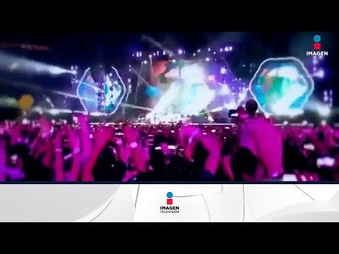 Recuerda Cold Play a Soda Stereo en concierto en Argentina | Noticias con Yuriria Sierra