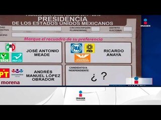 Así es cómo se vería la boleta si hoy fueran las elecciones presidenciales | Noticias con Ciro