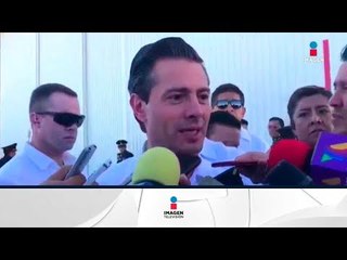El presidente Peña Nieto llama "despistados" a quienes creen que elogios a Meade eran un "destape"