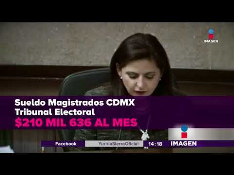 Magistrados de la CDMX se suben el finiquito | Noticias con Yuriria Sierra