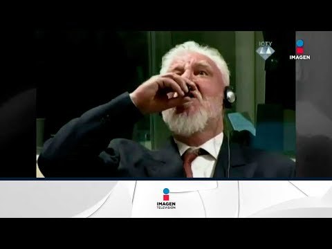Ex comandante bosnio ingiere veneno tras ser condenado a prisión | Noticias con Ciro Gómez Leyva