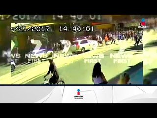 Atropellan a personas en Australia en la calle | Noticias con Francisco Zea