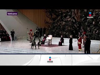Cirqueros visitan al Papa Francisco | Noticias con Yuriria Sierra
