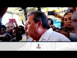 Angel Aguirre fue recibido de esta forma en Guerrero | Noticias con Ciro Gómez Leyva