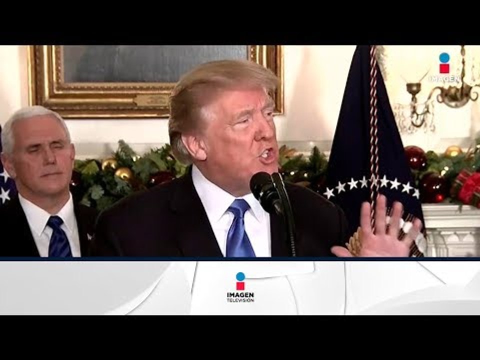 Trump cumple su amenaza y reconoce a Jerusalén como capital de Israel | Noticias con francisco Zea