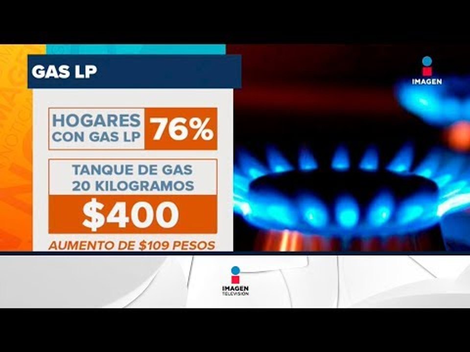 El gas subió de precio 41% en promedio ¿lo sabías? | Noticias con Francisco Zea