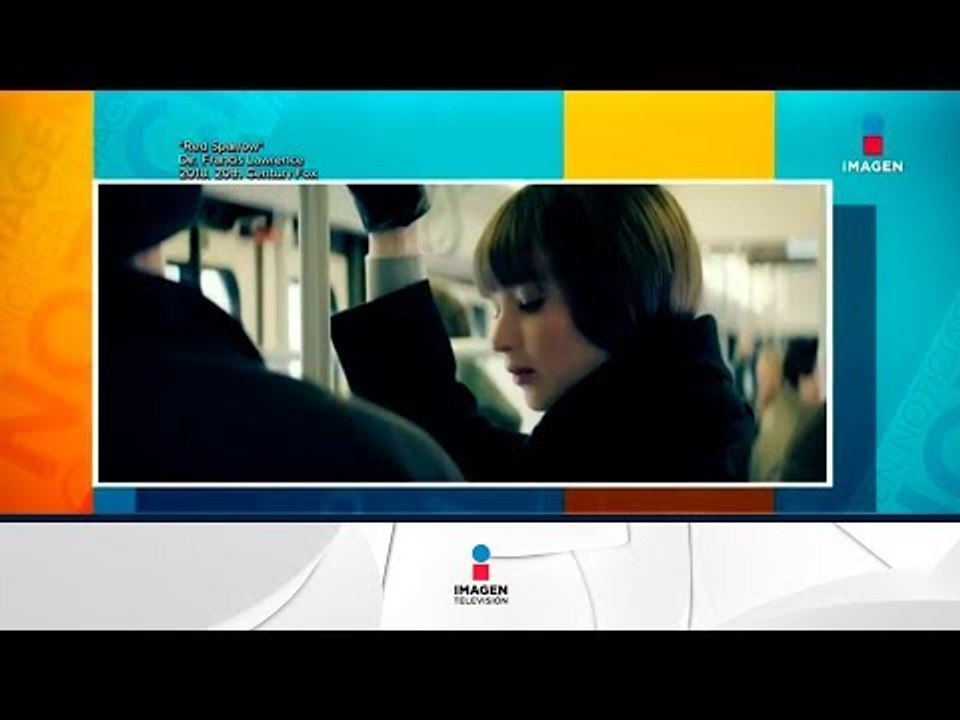 "Operación Red Sparrow", la próxima película de Jennifer Lawrence | Noticias con Francisco Zea