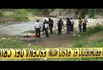 Localizan cuerpo sin vida en riachuelo de Guastatoya , El Progreso.