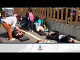 Choque en la autopista México-Puebla deja al menos 3 muertos | Noticias con Yuriria Sierra