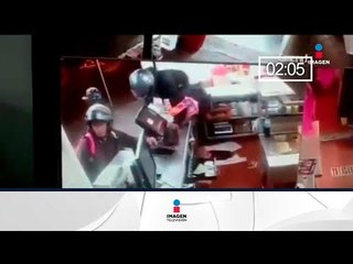 Otro asalto pero en pizzería | Noticias con Ciro Gómez Leyva