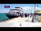 Ya nadie quiere subirse a los cruceros en Cancún por esta razón | Noticias con Yuriria Sierra