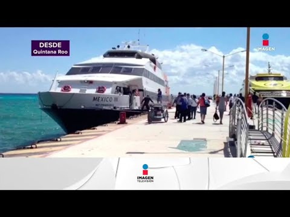 Ya nadie quiere subirse a los cruceros en Cancú...