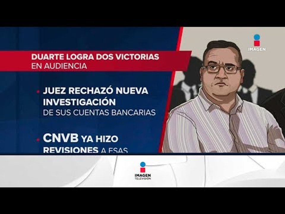 Dan 6 meses más para el proceso que se sigue contra Javier Duarte | Noticias con Ciro Gómez Leyva