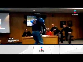 Padre de hijas abusadas sexualmente se abalanza contra el doctor que abusó de ellas