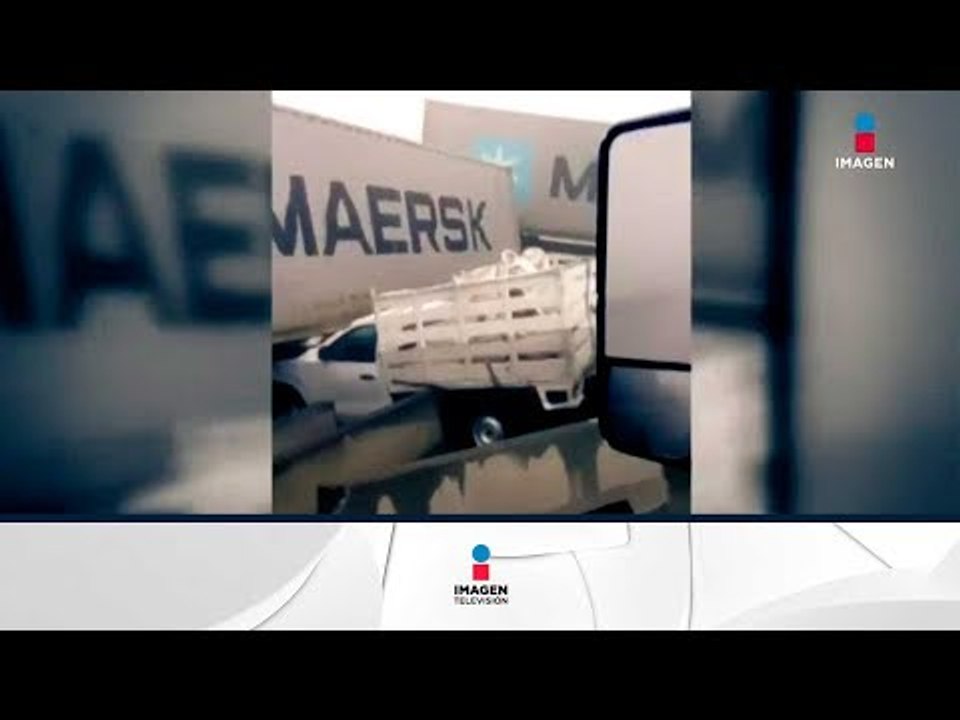 Neblina provoca accidentes en autopista Monterrey-Saltillo | Noticias con Francisco Zea